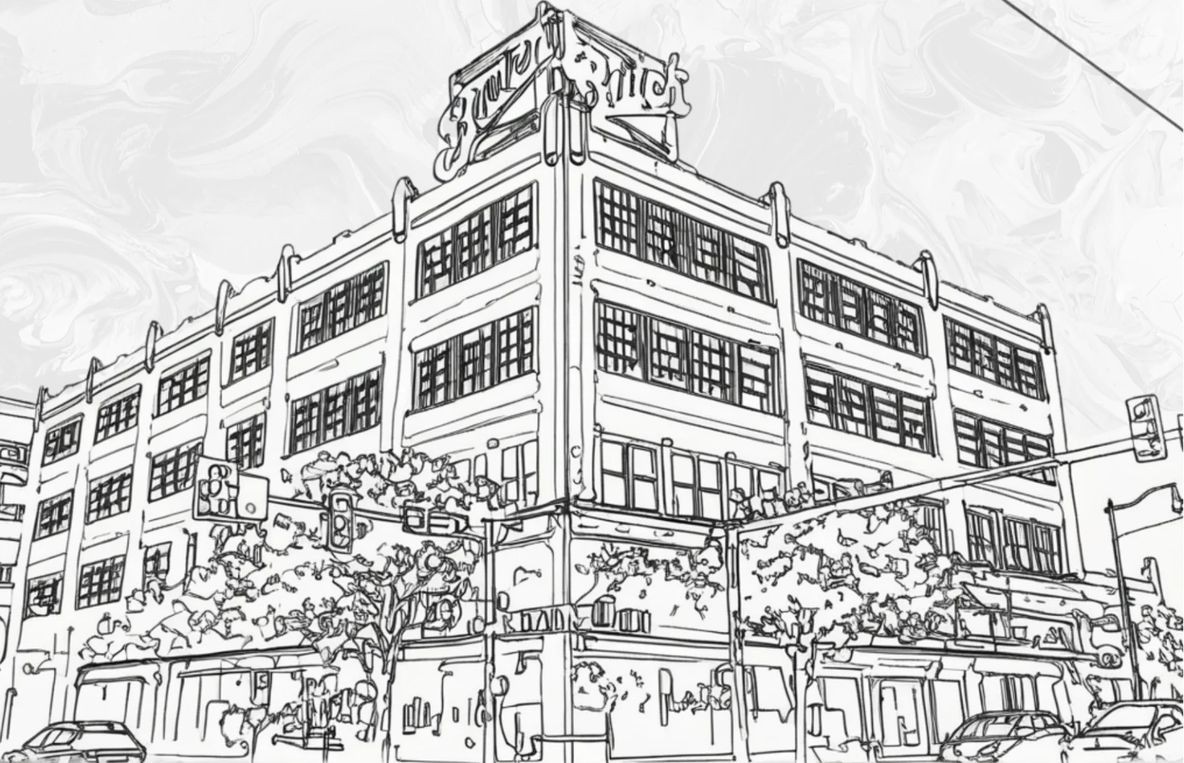 Broadway 10 Illustration